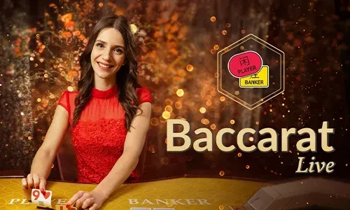 PH333 Live Baccarat Dealer Dealing Cards